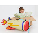 Balon folie Avion, 91x39cm, mix