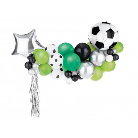 Ghirlandă de baloane - Fotbal, mix, 150x126cm
