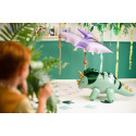 Balon folie Triceratops, 101 x 60,5 cm, verde