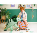 Balon folie Triceratops, 101 x 60,5 cm, verde