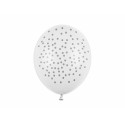 Baloane 30cm, Buline, Alb Pur Pastelat