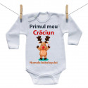 Body cu mânecă lungă Primul meu Crăciun