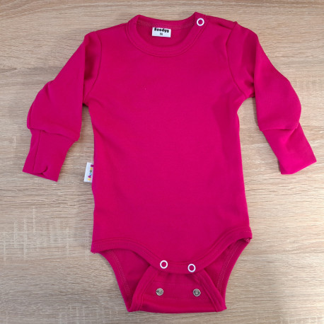 Body crescător ciclam cu mânecă lungă