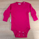 Body crescător ciclam cu mânecă lungă