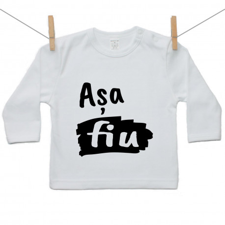 Tricou cu mânecă lungă Așa fiu