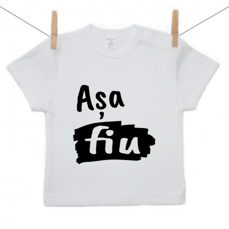 Tricou cu mânecă scurtă Așa fiu