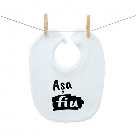 Bavetă cu capse Așa fiu