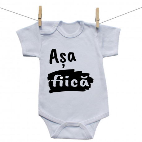 Body cu mânecă scurtă Așa fiică