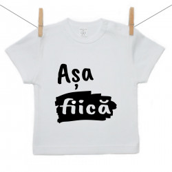 Tricou cu mânecă scurtă Așa fiică
