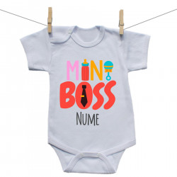 Body cu mânecă scurtă Mini boss