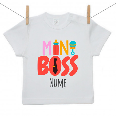 Tricou cu mânecă scurtă Mini boss