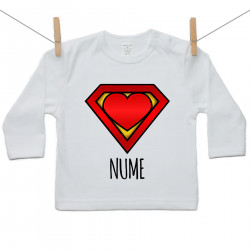 Tricou cu mânecă lungă Super bebe