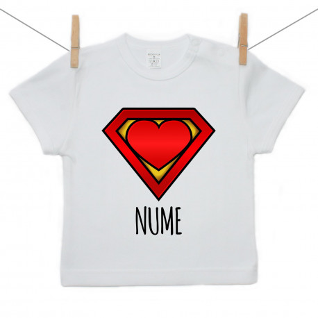 Tricou cu mânecă scurtă Super bebe