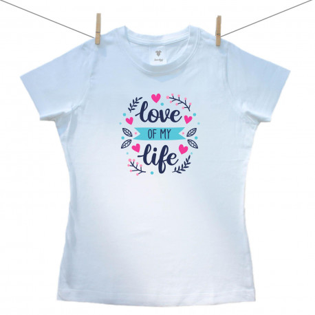 Tricou pentru femei cu mânecă scurtă Love of my life