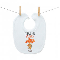 Bavetă cu capse Primul meu Valentin