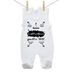 Salopetă Instrucțiuni pentru tati