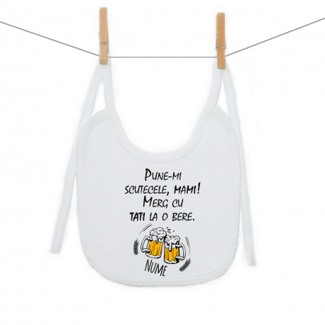 Bavetă cu șnur Merg cu tati la o bere