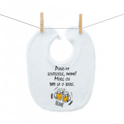 Bavetă cu capse Merg cu tati la o bere