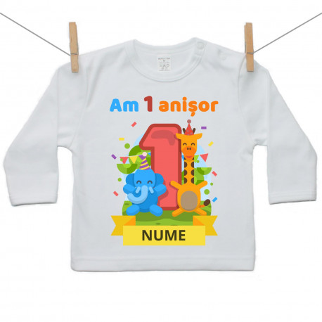 Tricou cu mânecă lungă Am 1 anișor