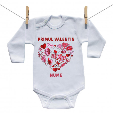 Body cu mânecă lungă Primul Valentin