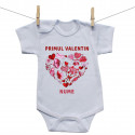 Body cu mânecă scurtă Primul Valentin