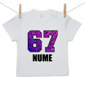 Tricou cu mânecă scurtă 67