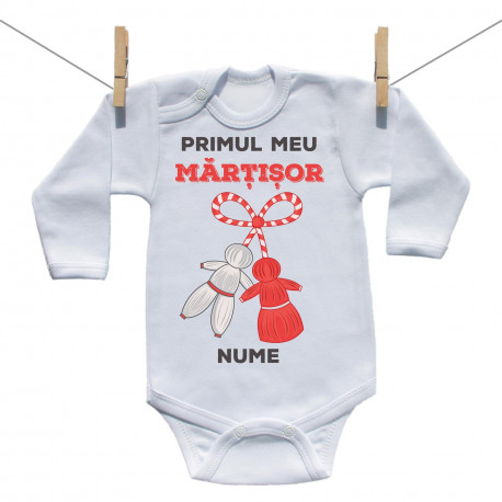 Body cu mânecă lungă Primul meu Mărțișor