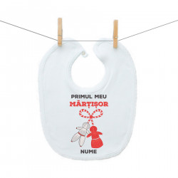 Bavetă cu capse Primul meu Mărțișor