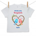 Tricou cu mânecă scurtă Primul meu Dragobete