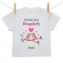 Tricou cu mânecă scurtă Primul meu Dragobete