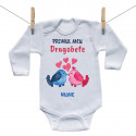 Body cu mânecă lungă Primul meu Dragobete