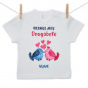 Tricou cu mânecă scurtă Primul meu Dragobete