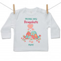 Tricou cu mânecă lungă Primul meu Dragobete