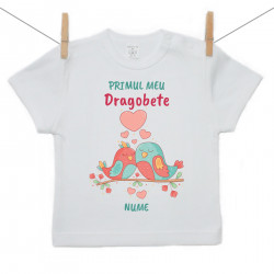 Tricou cu mânecă scurtă Primul meu Dragobete