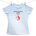 Tricou pentru femei cu mânecă scurtă Mărțișorul Nașei