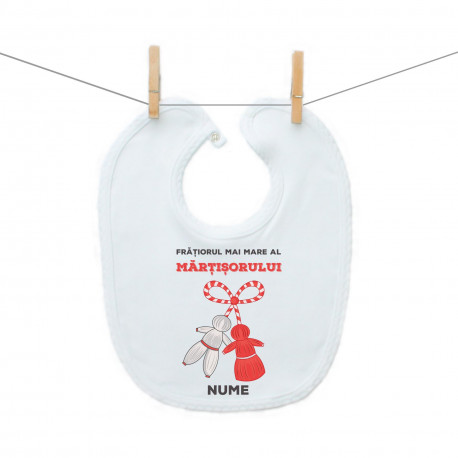 Bavetă cu capse Frățiorul mai mare al Mărțișorului