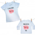 Set familie (tricou cu mânecă lungă) Primul nostru 8 Martie