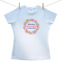Tricou pentru femei cu mânecă scurtă Mama celui mai frumos mărțișor