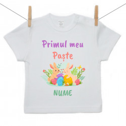 Tricou cu mânecă scurtă Primul meu Paște