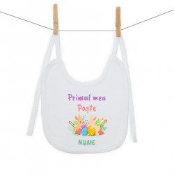 Bavetă cu șnur Primul meu Paște