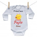 Body cu mânecă lungă Primul meu Paște Găinușă