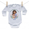 Body cu mânecă lungă Azi o răsfăț pe mami