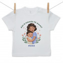 Tricou cu mânecă scurtă Azi o răsfăț pe mami