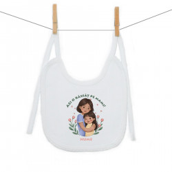 Bavetă cu șnur Azi o răsfăț pe mami - Fetiță