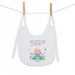 Bavetă cu șnur Cel mai frumos cadou de 8 Martie - Băiețel