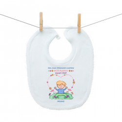 Bavetă cu capse Cel mai frumos cadou de 8 Martie - Băiețel