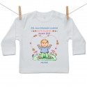 Tricou cu mânecă lungă Cel mai frumos cadou de 8 Martie - Fetiță