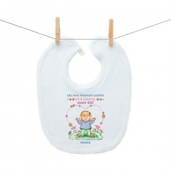 Bavetă cu capse Cel mai frumos cadou de 8 Martie - Fetiță