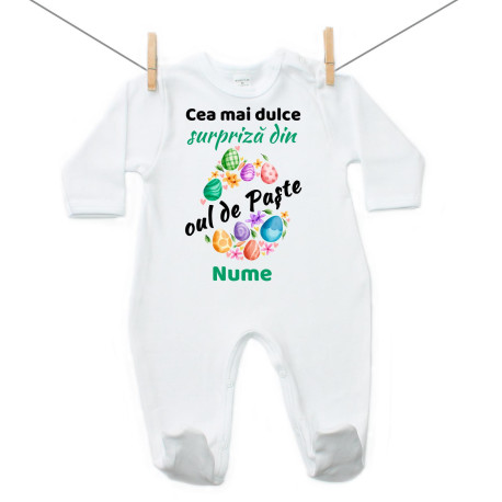 Combinezon Cea mai dulce surpriză din oul de Paște Combinezon Cea mai dulce surpriză din oul de Paște