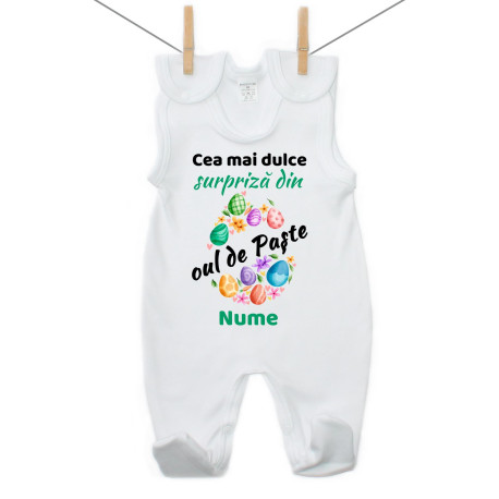Salopetă Cea mai dulce surpriză din oul de Paște